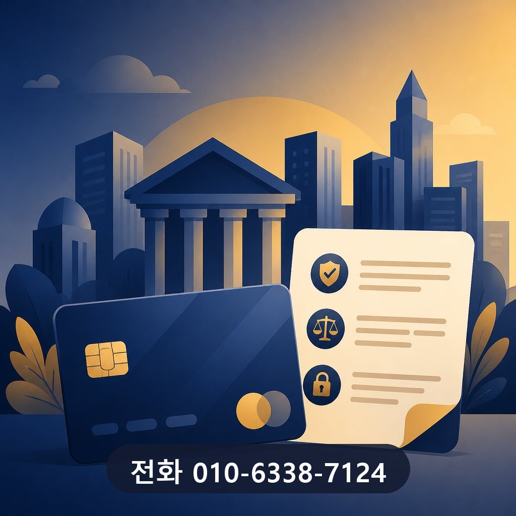 BC카드 현금화 카드사 약관 확인 이미지 · 문의 010-6338-7124